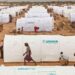 Un camp de réfugiés